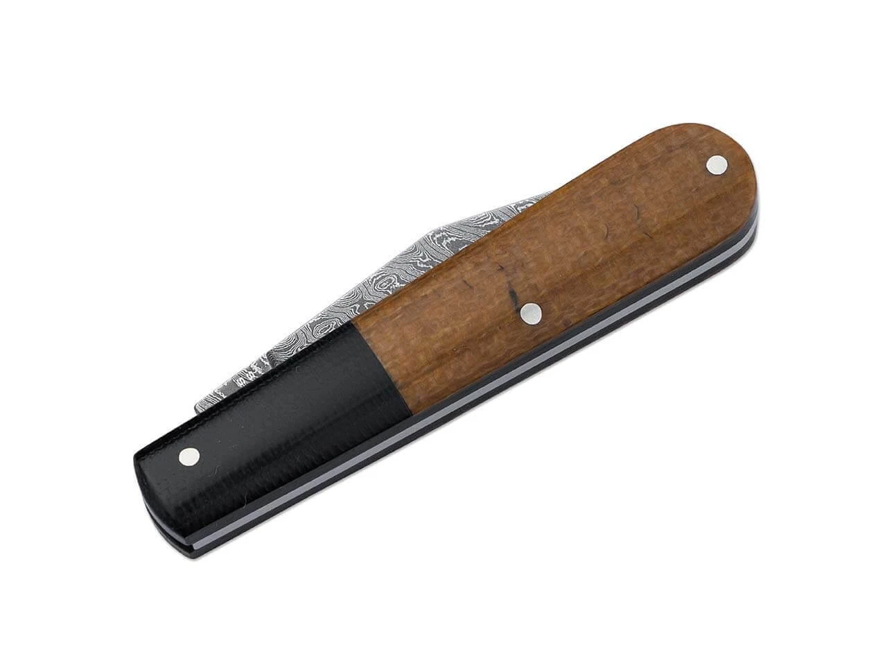 Barlow Integral Burlap Micarta Damast 4 Barlow Integral Burlap Micarta Damast – Bild 2