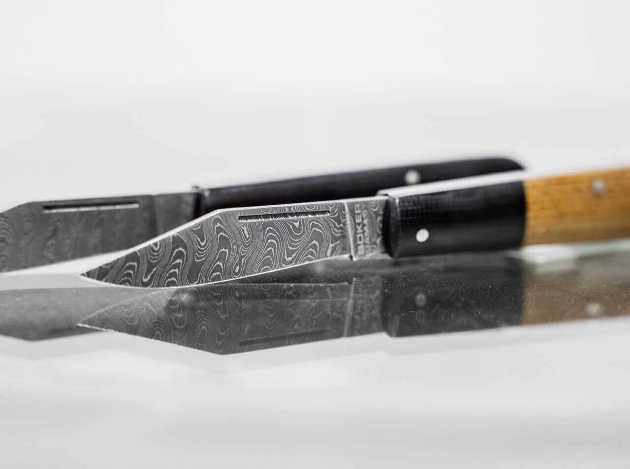 Barlow Integral Burlap Micarta Damast 7 Barlow Integral Burlap Micarta Damast – Bild 5