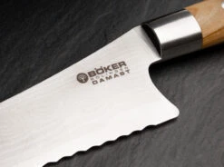 Damast Olive Brotmesser -Outdoormesser boeker manufaktur solingen damast olive brotmesser 130433dam 5 1280x1280