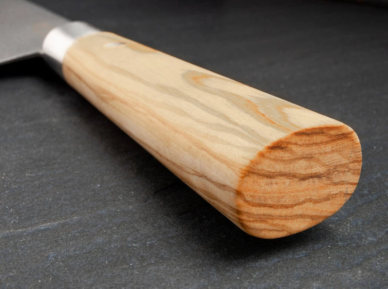 Damast Olive Chefmesser Groß 8 Damast Olive Chefmesser Groß – Bild 6