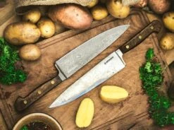 Patina Damast Chefmesser -Outdoormesser boeker manufaktur solingen patina damast chefmesser 131413dam 3 1280x1280