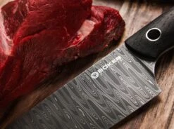 Saga Damast Chefmesser -Outdoormesser boeker manufaktur solingen saga damast chefmesser 132367dam 3 1280x1280