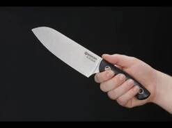 Saga Santoku G10 Stonewash -Outdoormesser boeker manufaktur solingen saga santoku g10 stonewash 130266 2 1280x1280