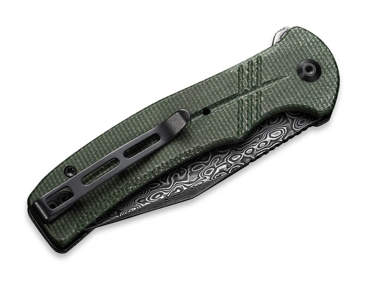 Cogent Damast Micarta Green 6 Cogent Damast Micarta Green – Bild 4