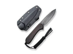 Fixed Blade Elementum Ebony Damascus 12 Fixed Blade Elementum Ebony Damascus -Outdoormesser civivi fixed blade elementum ebony damascus 02we044 3 1280x1280