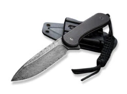 Fixed Blade Elementum Ebony Damascus 14 Fixed Blade Elementum Ebony Damascus -Outdoormesser civivi fixed blade elementum ebony damascus 02we044 5 1280x1280