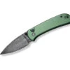 Qubit Aluminum Green Damascus -Outdoormesser civivi qubit aluminum green damascus 01we947 1280x1280