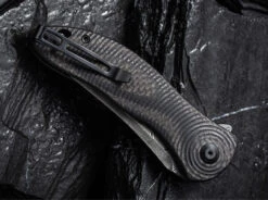 Synergy 3 Damascus G10 CF Black Tanto -Outdoormesser civivi synergy 3 damascus g10 cf black tanto 01we724dam 4 1280x1280