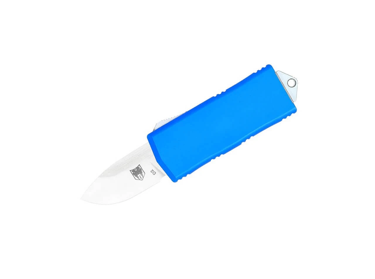 Blue OTF Money Clip Drop Not Serrated 3 Blue OTF Money Clip Drop Not Serrated
