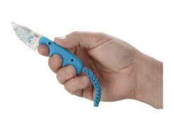 CRKT Minimalist Bowie Cthulhu Blue -Outdoormesser crkt minimalist bowie cthulhu blue 02cr2387o 9 1280x1280