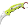 Rescue Kerambit Yellow -Outdoormesser fox knives rescue kerambit yellow 01fx704 1280x1280