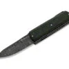 Silver Sport Knife Damascus CF Green -Outdoormesser maserin silver sport knife damascus cf green 01ma172 1280x1280