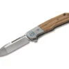 Clap Olive Wood Titanium Bolster -Outdoormesser mkm clap olive wood titanium bolster 01cc011 1280x1280