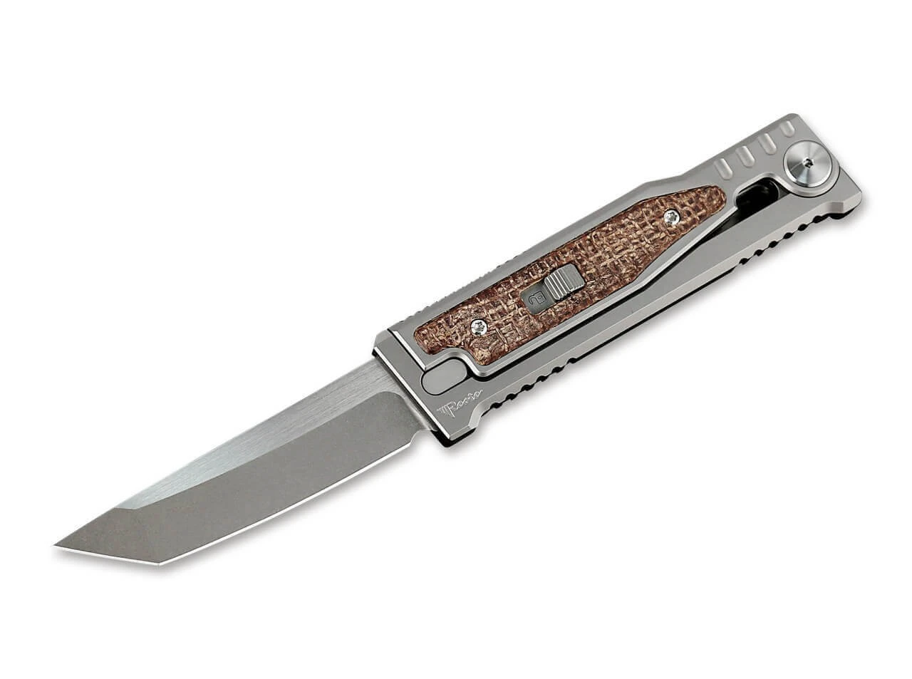EXO-M Burlap Micarta Tanto 3 EXO-M Burlap Micarta Tanto