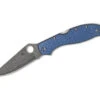 Spyderco Strech 2XL Blue Nishijin Glass Fiber Damascus Sprint Run -Outdoormesser spyderco strech 2xl blue nishijin glass fiber damascus sprint run 01sp1247dam 1280x1280