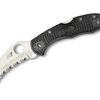 Spyderco Tasman Salt 2 Lightweight Black H1 Serrated -Outdoormesser spyderco tasman salt 2 lightweight black h1 serrated 01sp253 1280x1280