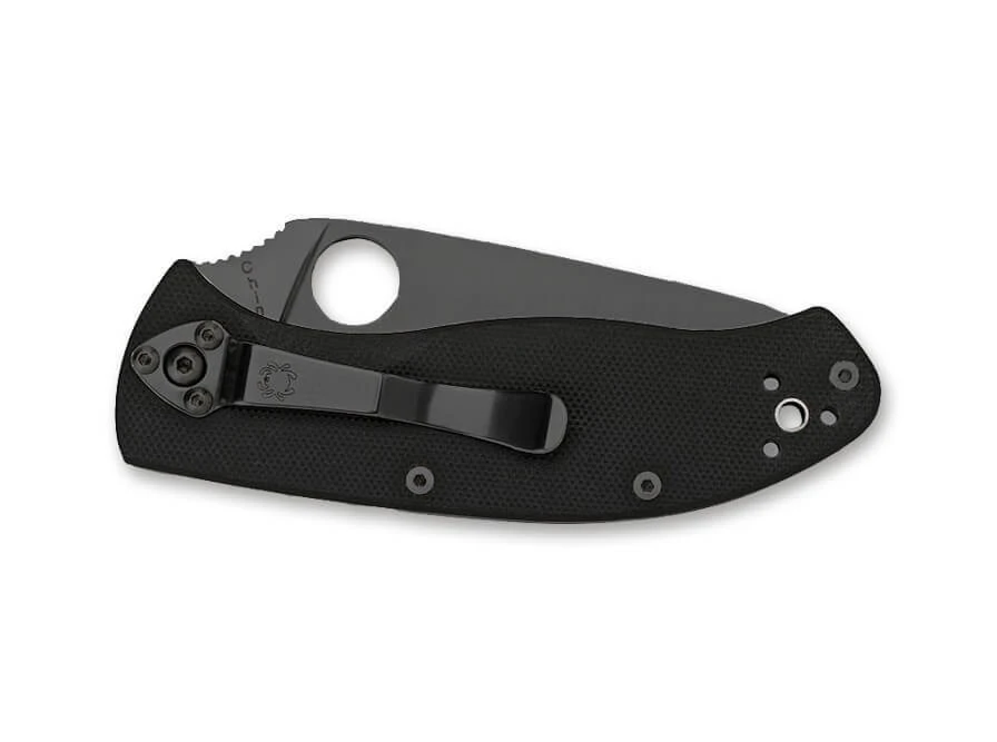 Spyderco Tenacious Black Plain 4 Spyderco Tenacious Black Plain – Bild 2
