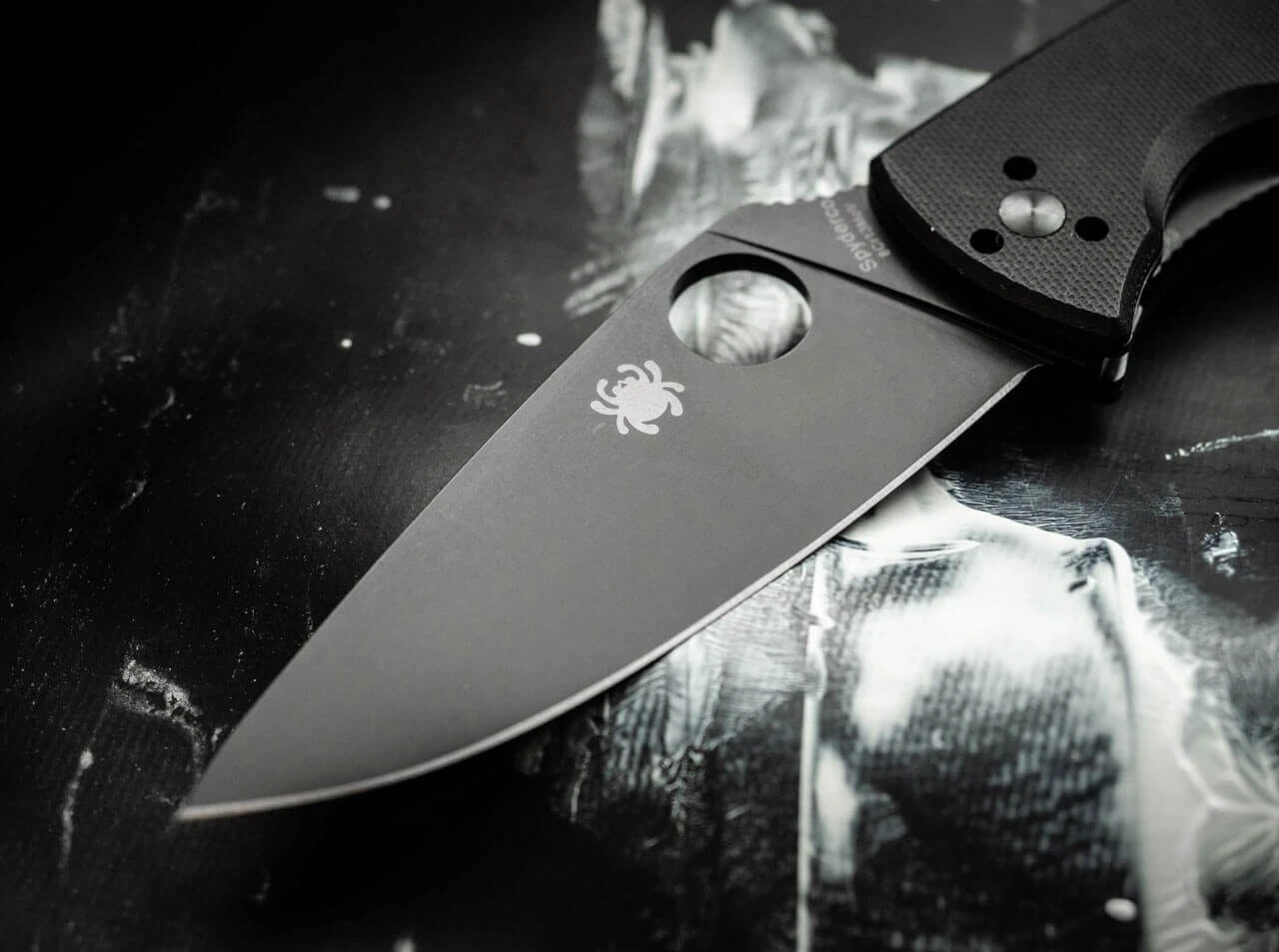 Spyderco Tenacious Black Plain 5 Spyderco Tenacious Black Plain – Bild 3