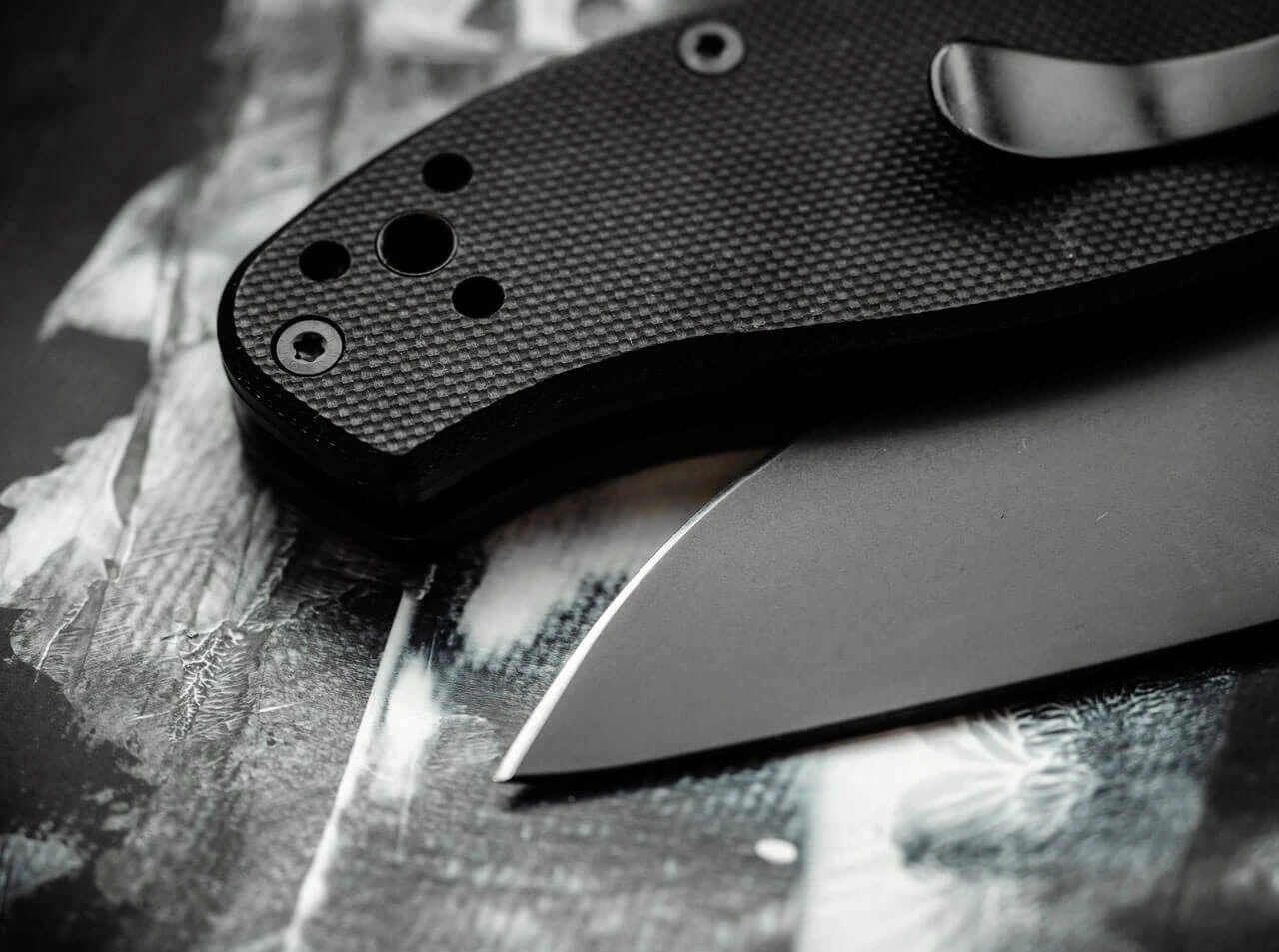 Spyderco Tenacious Black Plain 7 Spyderco Tenacious Black Plain – Bild 5