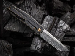 Shadowfire Titanium Black & Bronze Damascus 5 Shadowfire Titanium Black & Bronze Damascus -Outdoormesser we knife shadowfire titanium black bronze damascus 01we975dam 2 1280x1280